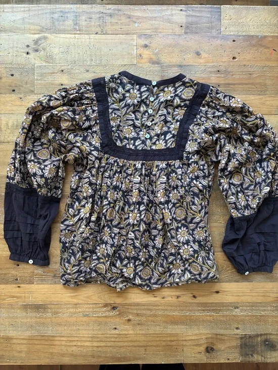 Cleobella Floral Boho Blouse - Picture 2 of 3